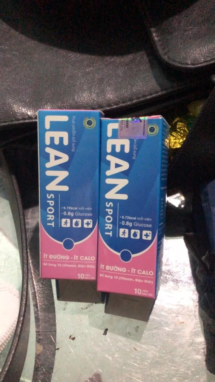 Ảnh viên sủi điện giải Lean Sport từ khách hàng quang***