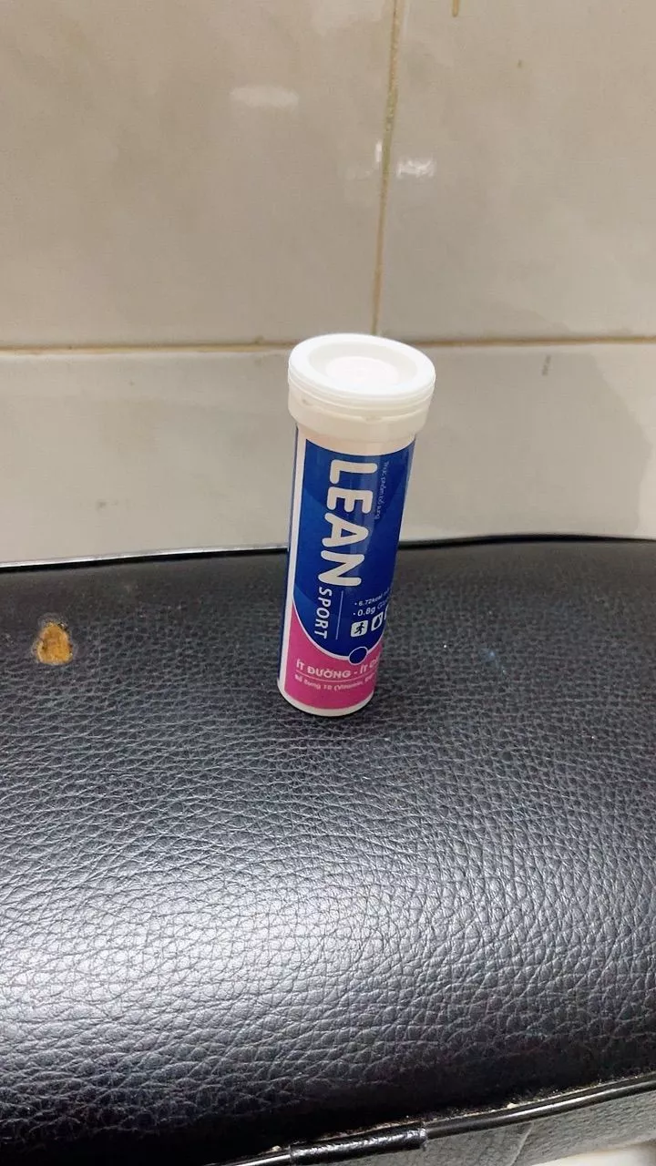 Ảnh viên sủi điện giải Lean Sport từ khách hàng mai***