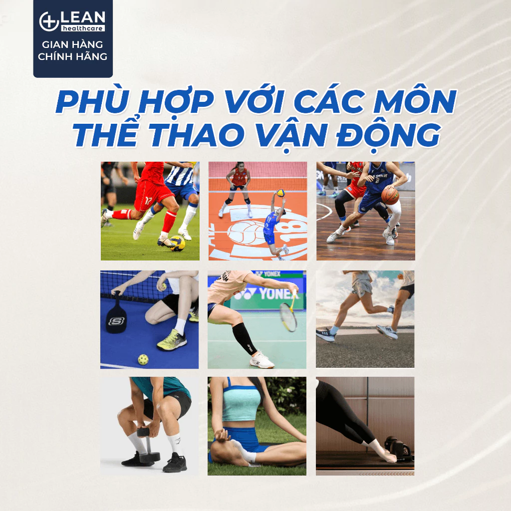 Tất thể thao chuyên biệt Lean Sport – phù hợp với các môn thể thao vận động